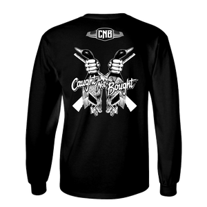 Caught Not Bought Duck Hunting Long Sleeve T-Shirt