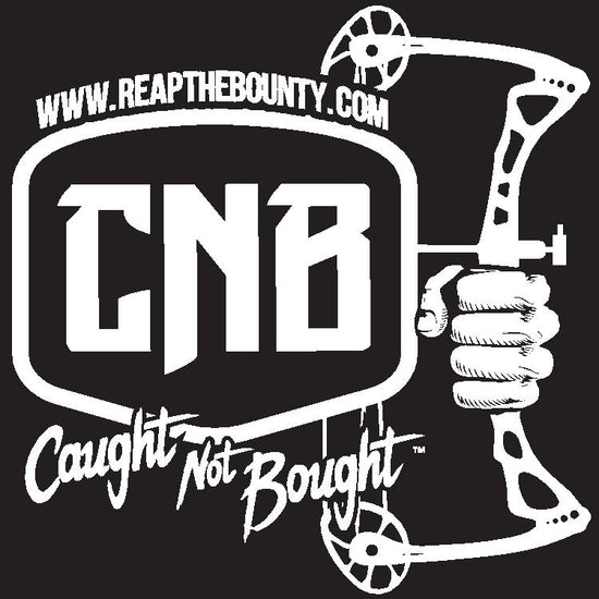 Caught Not Bought Bow Hunting Decal