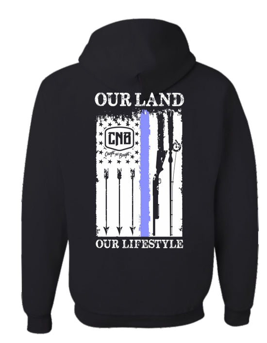 Our Land Thin Blue-line Sweatshirt