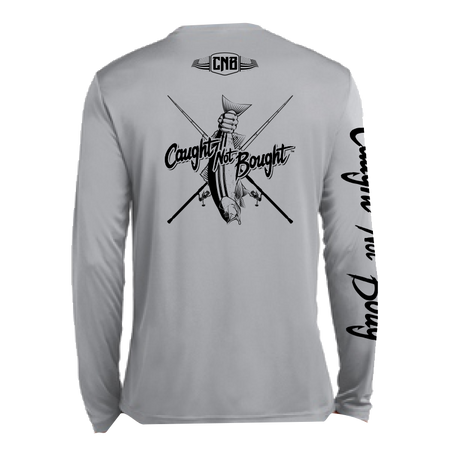 Caught Not Bought Striper Fishing Performance Long Sleeve