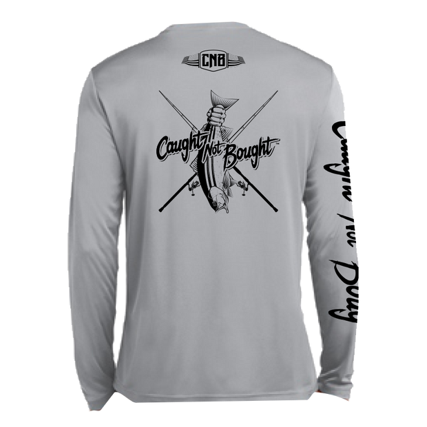 Caught Not Bought Striper Fishing Performance Long Sleeve
